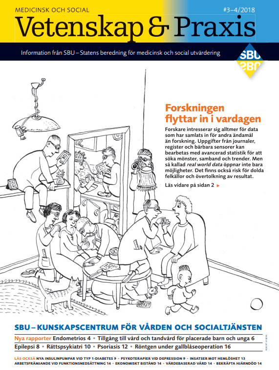 Omslag vår tidning vetenskap och praxis nummer 3-4, 2018