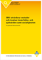 Publikationstypen SBU Utvärderar