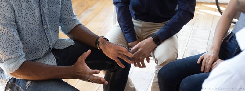 Personer i terapisamtal