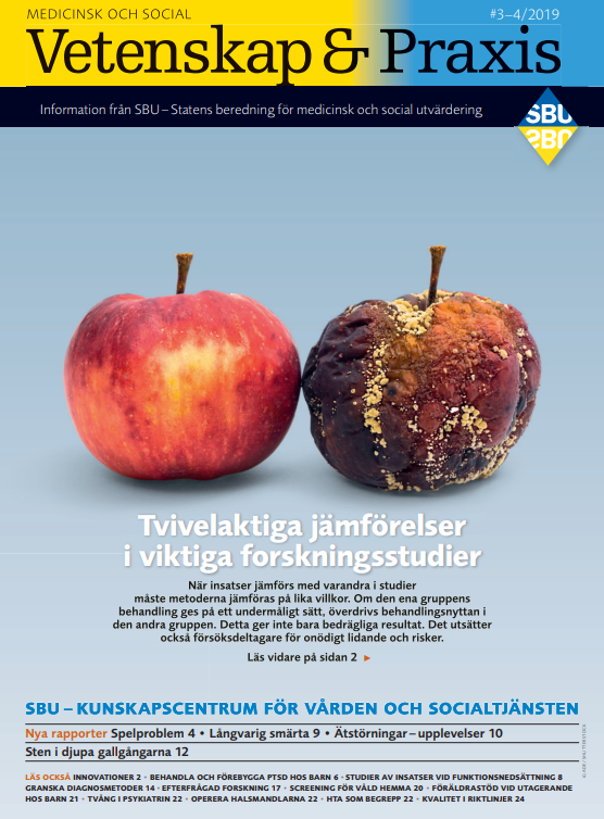 Omslag Vetenskap och praxis 3-4, 2019