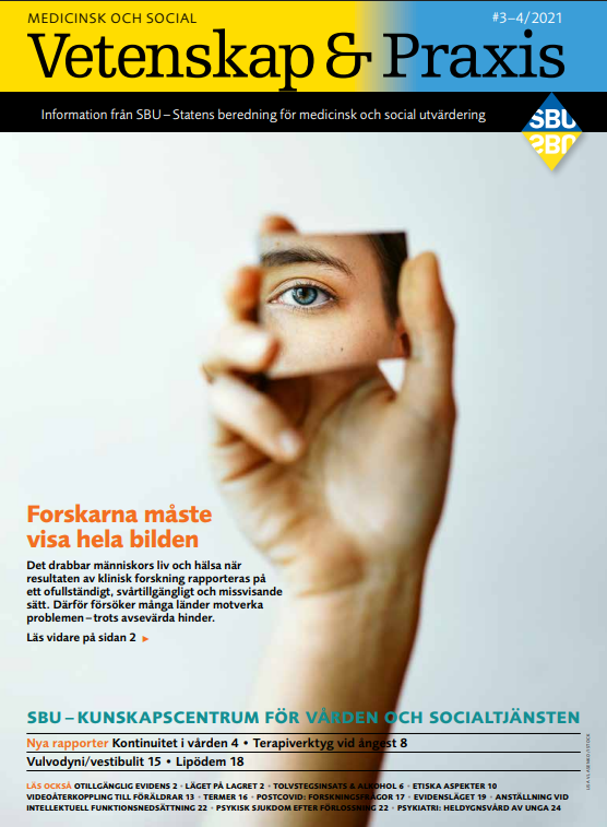 Omslag vetenskap och praxis nr 3-4, 2021