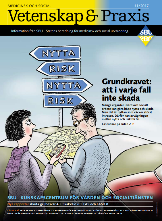 Omslag vår tidning nr 1, 2017