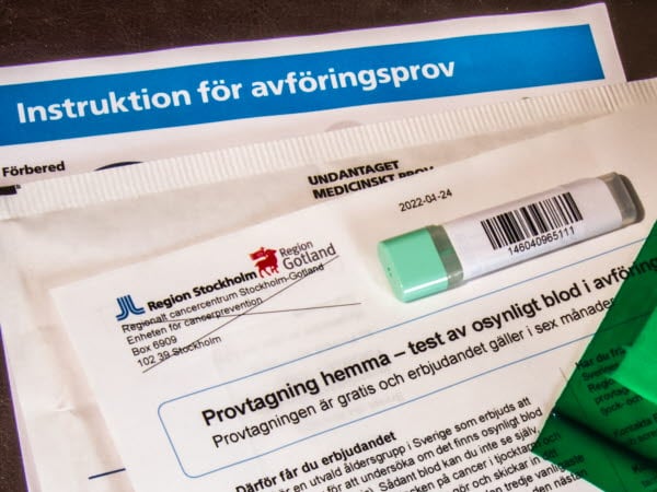 Avföringsprov för att påvisa cancer i tjocktarmen. Region Stockholm-Gotland.